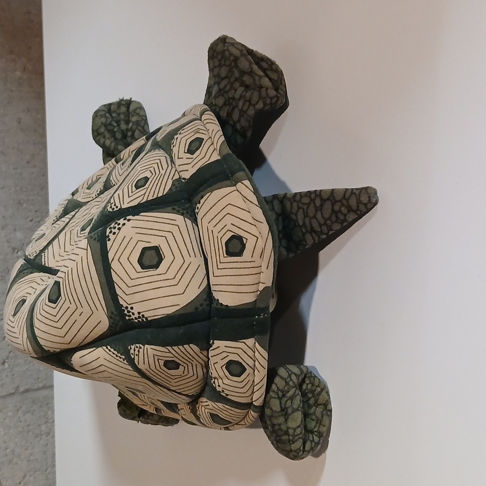 Folktails Folkmanis Tortoise Turtle Full Body Hand Puppet Plush Stuffed Toy 12" - Picture 4 of 6